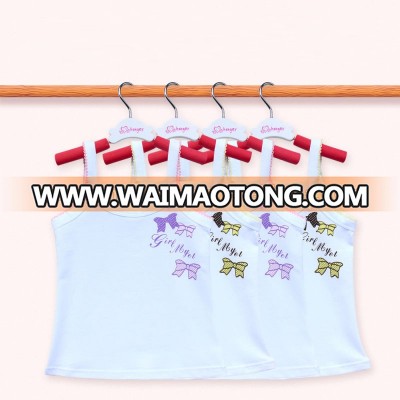 Summer Tank Girl T-Shirt New fashion Children Clothing Solid Cotton Casual Girls T-Shirts Baby Girl T-Shirt Girls Tops